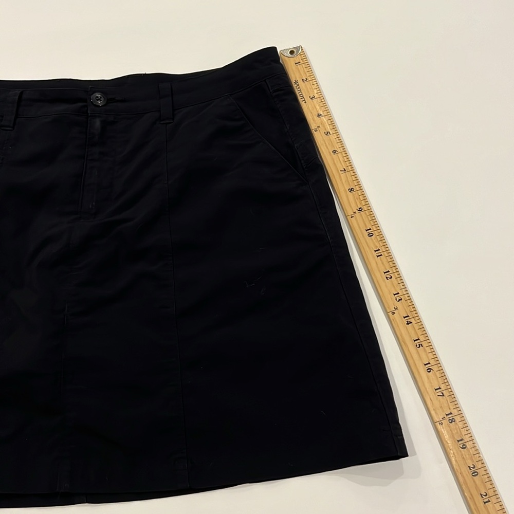 Patagonia W's Inter-Continental Hideaway black Skirt size 10 - Picture 5 of 7